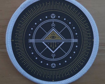 Insigne de patch de jour de solstice d’été de mi-été
