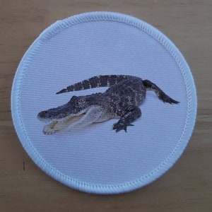 Patch de sublimação de jacaré de 3 polegadas Animal Lover