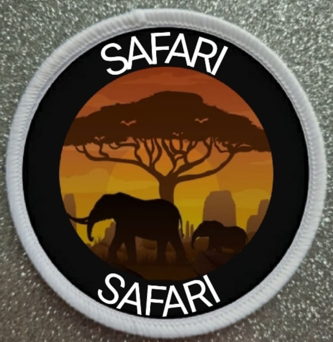 Safari Guide Patch Safari 3 Inch Patch Badge - Etsy