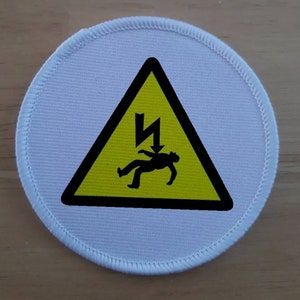 Danger of death patch badge