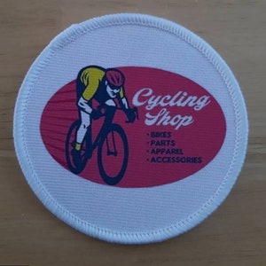Cycling Cycle Fitness Bike Biking Sports patch badge