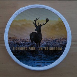 Richmond Park UK 3&quot; patch badge