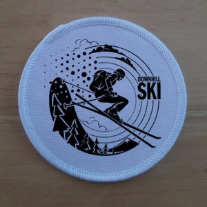 Ski patch badge