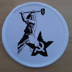 Anti Capitalism Patch Badge