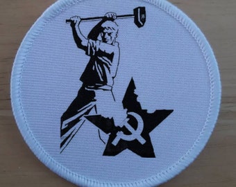 Anti Capitalism Patch Badge