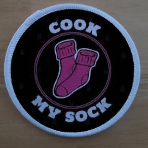 Cook My Sock patch badge