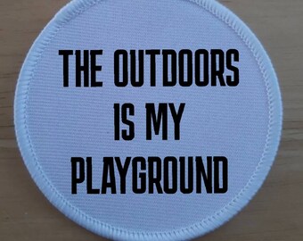 Outdoors patch badge
