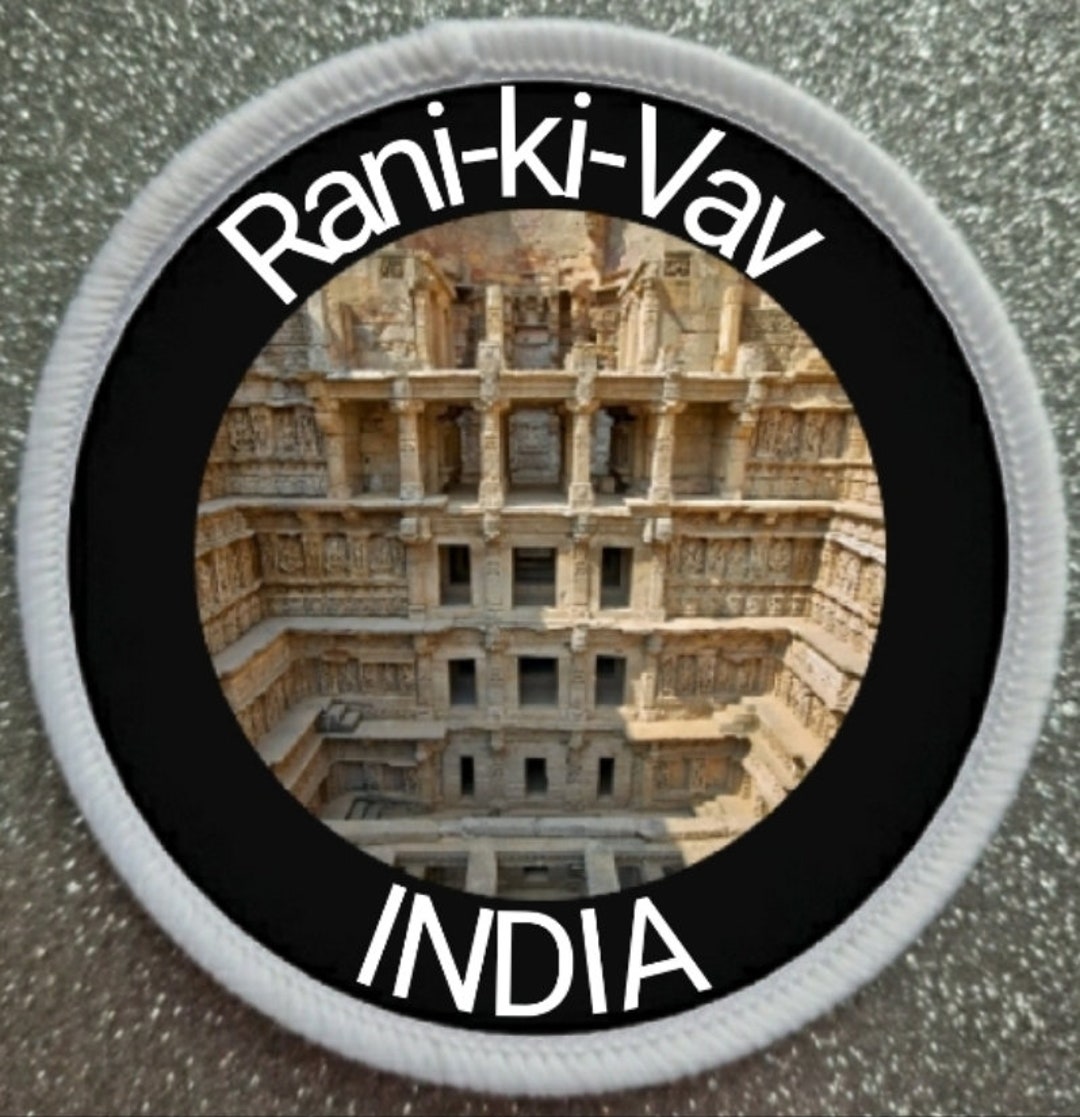 Rani-ki-vav India 3 Inch Patch Badge - Etsy