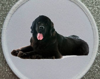 3 Inch Newfoundland Dog patch badge