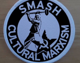 Anti Marxism Patch Badge
