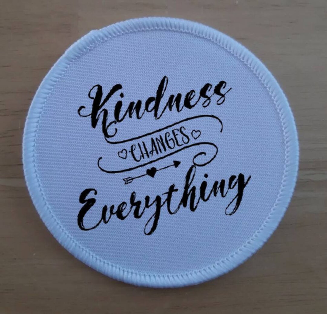 Kindness Patch Badge - Etsy