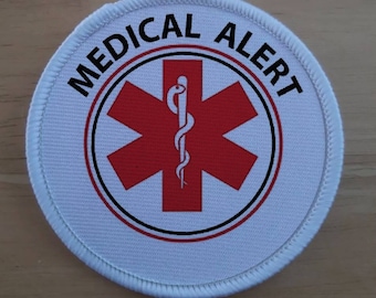 Medical Alert patch badge