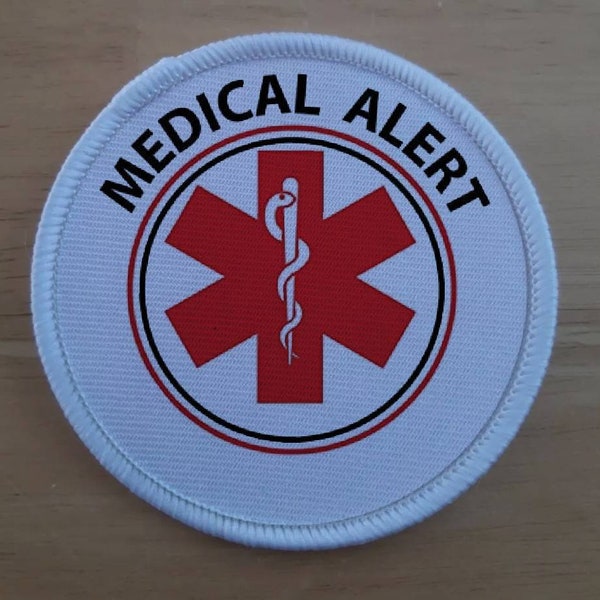 Medical Alert patch badge