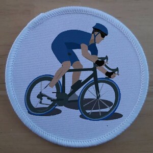 Cycling Cycle Fitness Bike Biking Sports patch badge