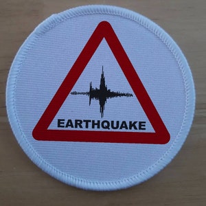 Earthquake Patch Badge