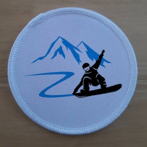 Snowboard sublimeringsmärke