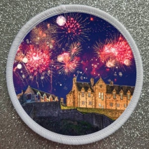 3 Inch Edinburgh Scotland patch badge