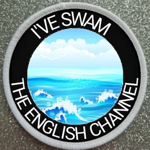 The English Channel 3 Inch Sublimation Patch Badge