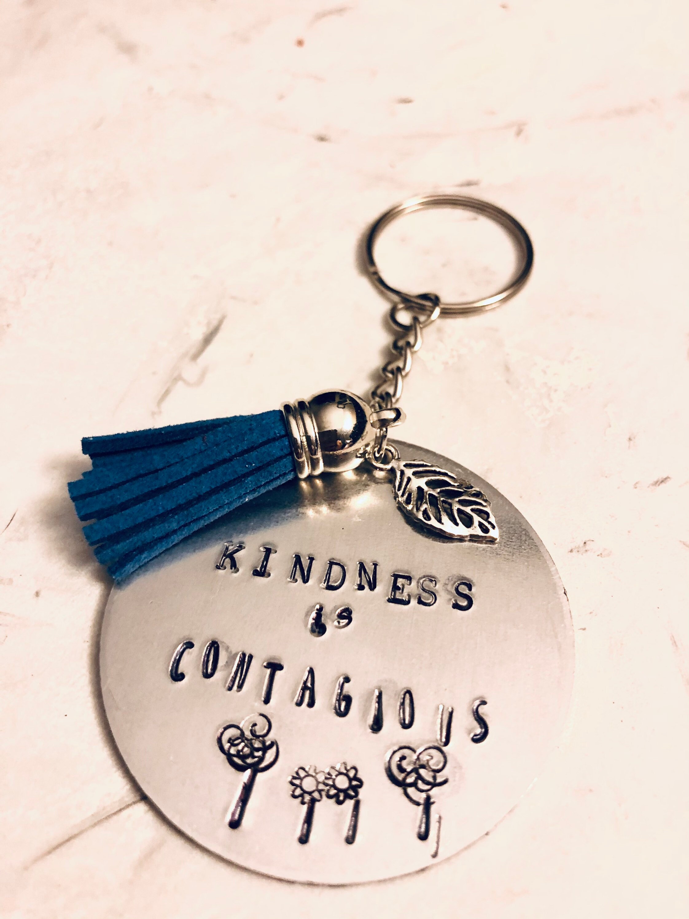 Kindness Keychain Collection Be Kind Keychain Handmade Etsy
