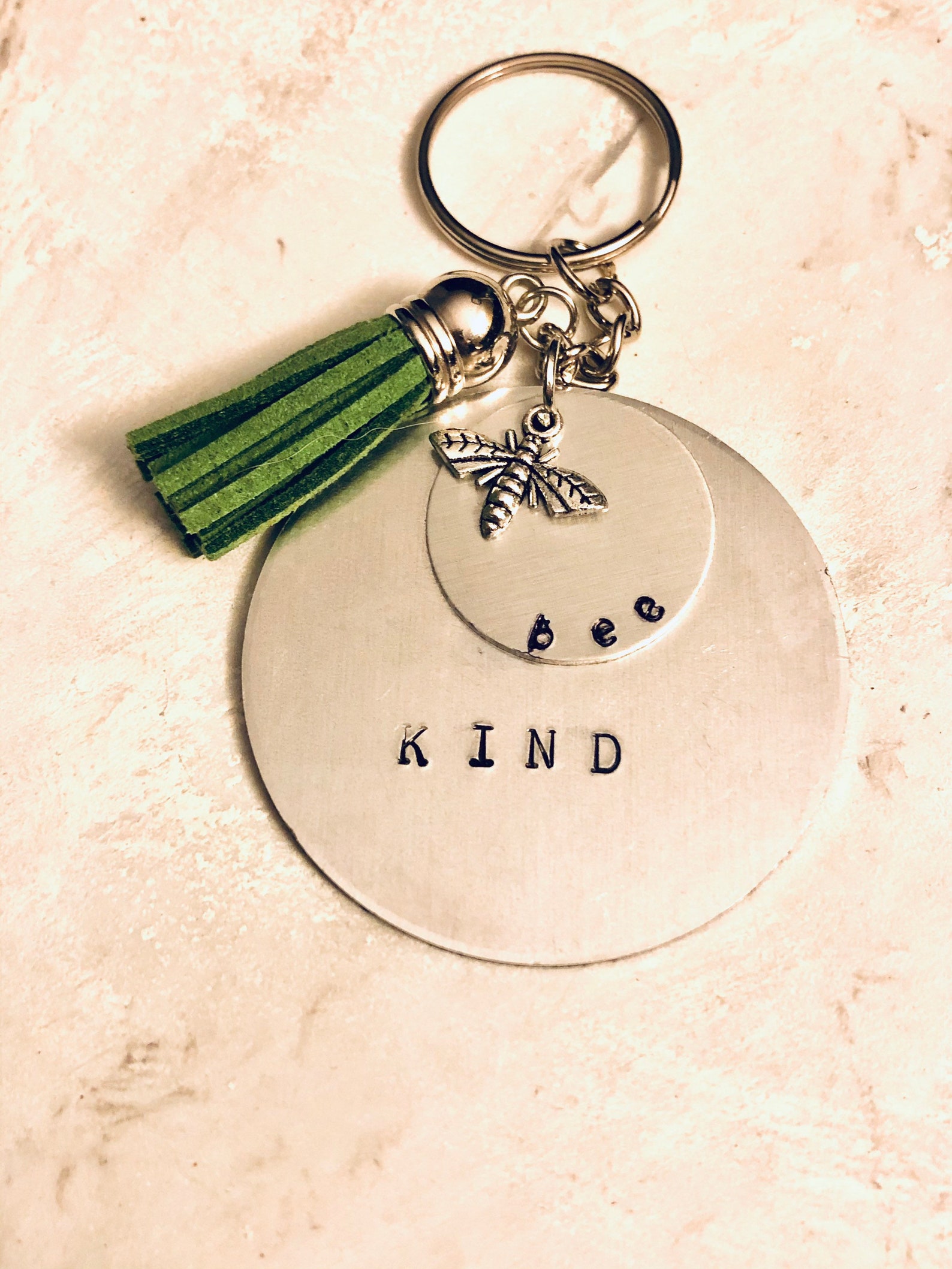 Kindness Keychain Collection Be Kind Keychain Handmade Etsy