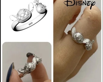 Lilo & Stitch 925 character Ring