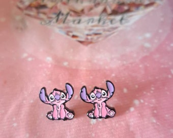 Disney Inspired Stitch Character Earrings