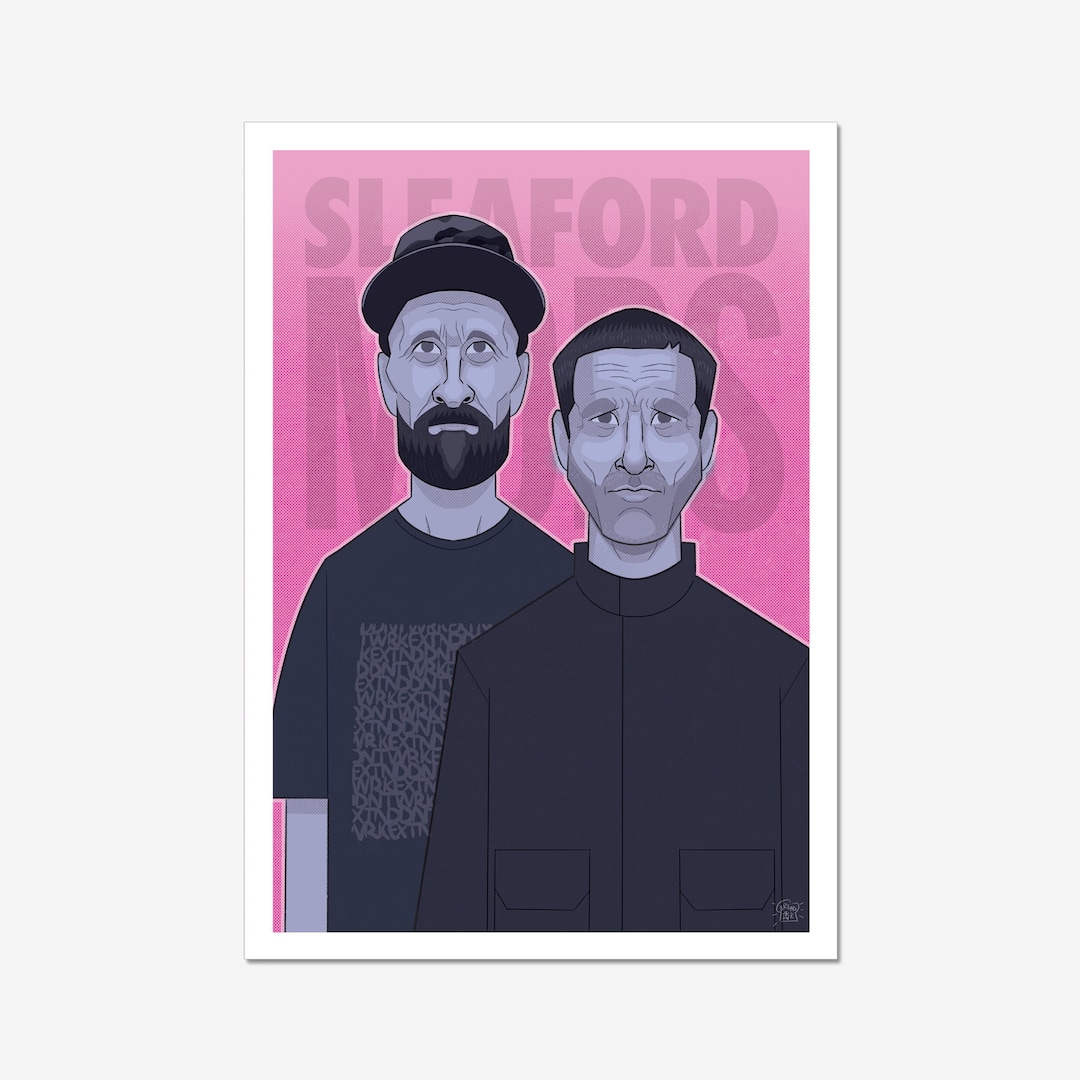 Sleaford Mods Poster Wall Art Print (unframed) - Etsy