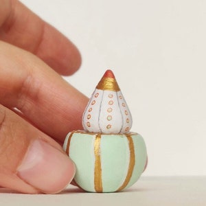収集可能なフィギュア、ミニチュアコレクション、抽象的なフィギュア、ミニチュアフィギュア、ポリマー粘土アート