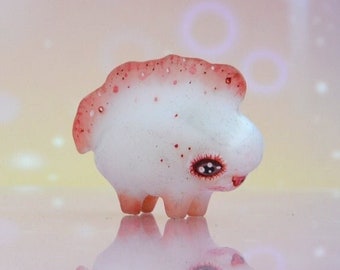 Fantasy Creature Desk Figurine,  Fairy Tale Polymer Clay Animal, Cute Art Miniature Collection
