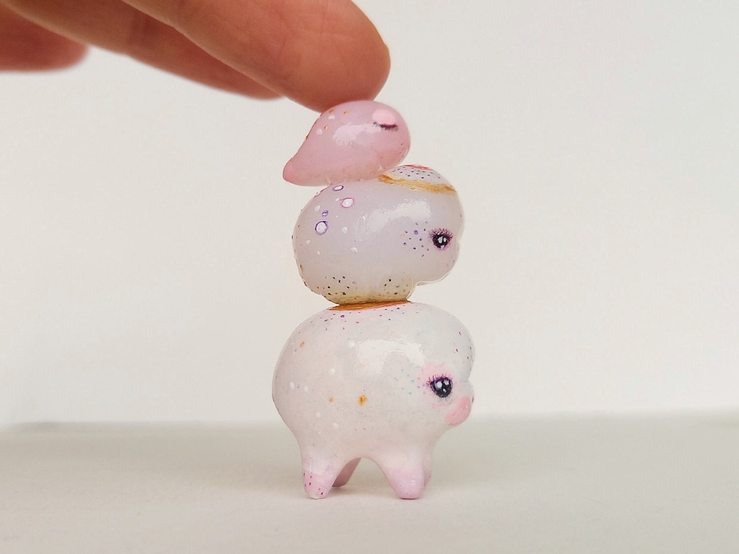 Cute fimo sheep tutorial  Polymer clay projects, Polymer clay animals,  Polymer clay creations