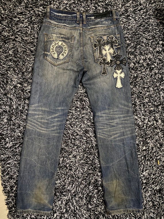 Chrome Hearts Black White Cross 