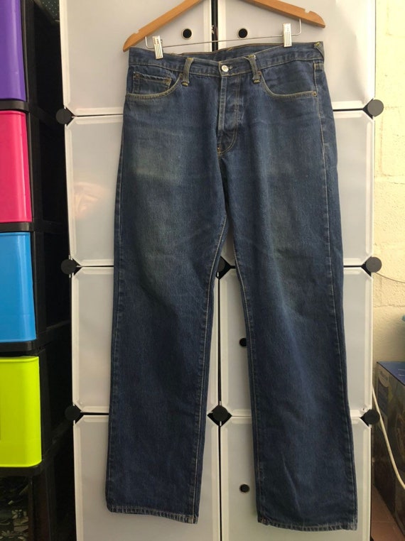 Evisu Diacock Big Logo Denim Jeans 
