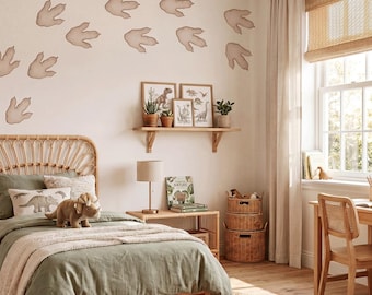 Dinosaur footprint wall stickers – Prehistoric Giants