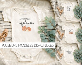 Custom Diaper Cover | Small animals boy