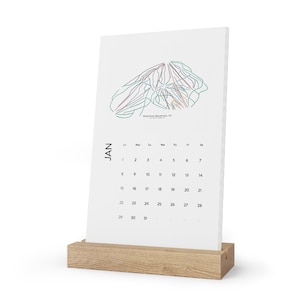 Stratton Mountain Vertical Desk Calendar (2023)
