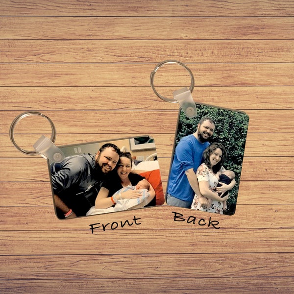 Personalized keychain | Photo Keychain | Personalized picture keychain | custom double sided keychain | Sublimation | Personalized gifts