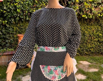 Flamingo Flamenco Apron