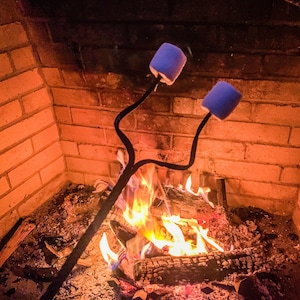 Hand forged Campfire roasting fork