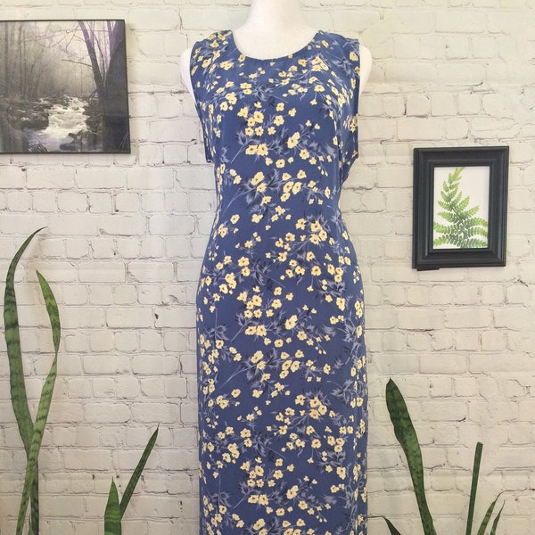90s Floral Dress - Etsy