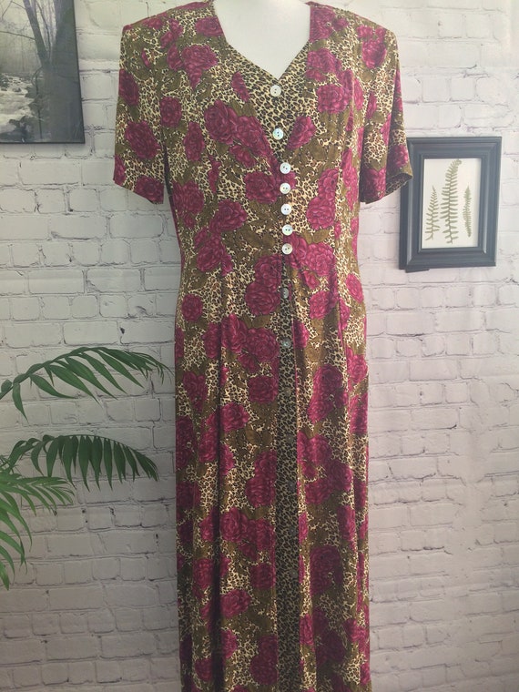 Vintage 80's | Dress | Size 12 | J.BS. LTD. | Flo… - image 5