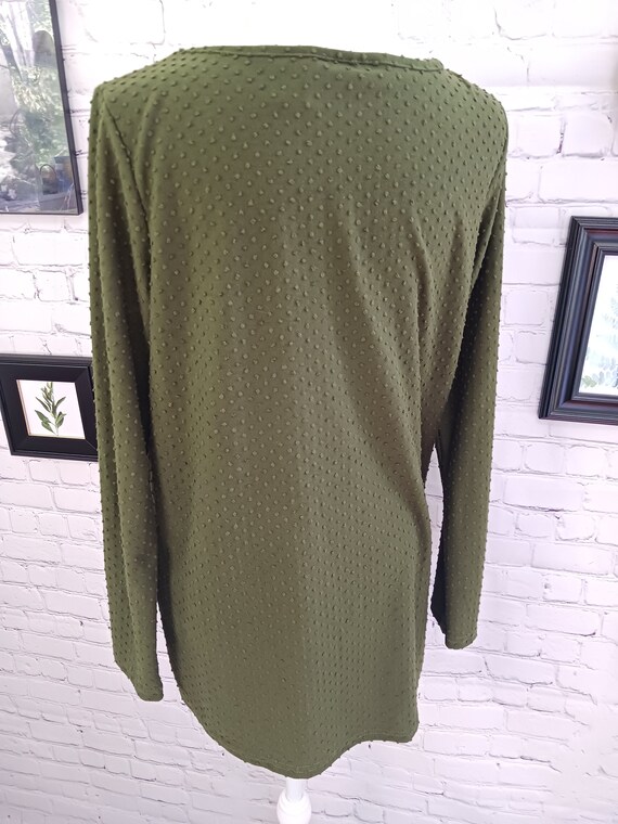 Vintage 90's Green Top Tag Size Medium | 90's Clo… - image 6