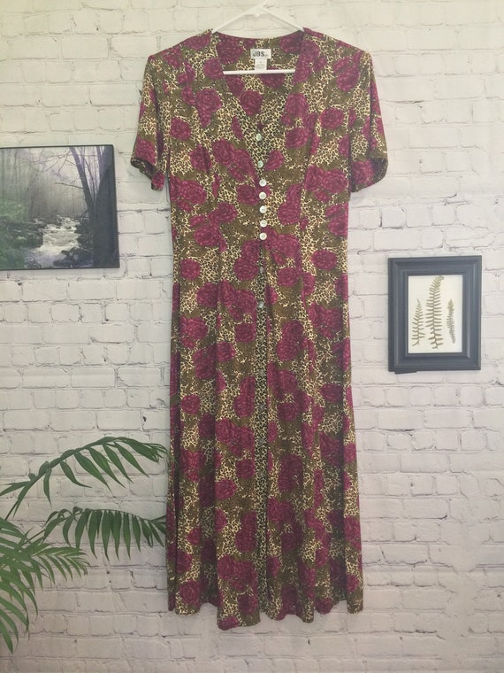 Vintage 80's | Dress | Size 12 | J.BS. LTD. | Flo… - image 2