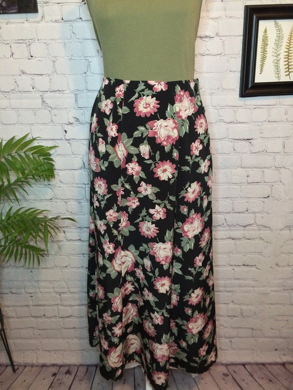 Vintage 80's | Skirt | Size 8 | Danielle B | Blac… - image 3