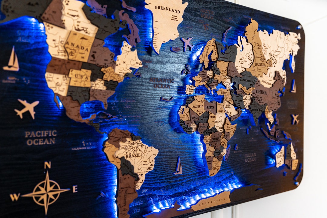 Canvas Led Wooden World Map Push - Il 1080xN.5735110265 Kbi7 