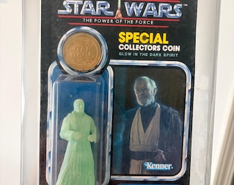 Custom Vintage Star Wars Power Of The Force Obi Wan Force Spirit Art Toy