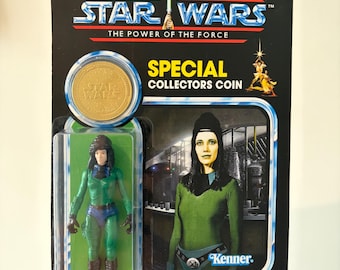 Custom Vintage Star Wars Power Of The Force Senni Tonnika Art Toy