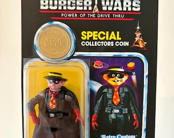 Custom Vintage Star Wars Darth Burglar Art Toy