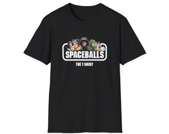 Camiseta unisex de estilo suave con el logo de Spaceballs