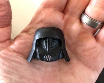 Imán 3D del casco oscuro de Spaceballs de 1,5 x 1,2 pulgadas