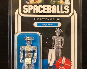 Mega Maid benutzerdefinierte Spaceballs-Figur, handgefertigtes Kunstspielzeug